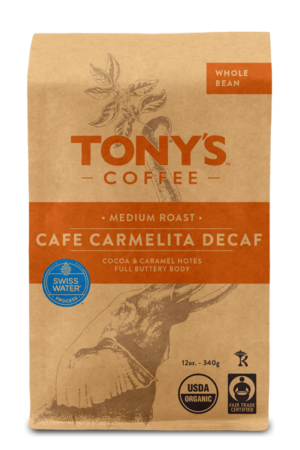 Bag of Cafe Carmelita Decaf