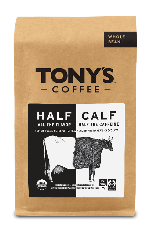 Half Calf - Tony's Coffee