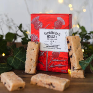 Box of Orange/Chocolate Shortbread Fingers