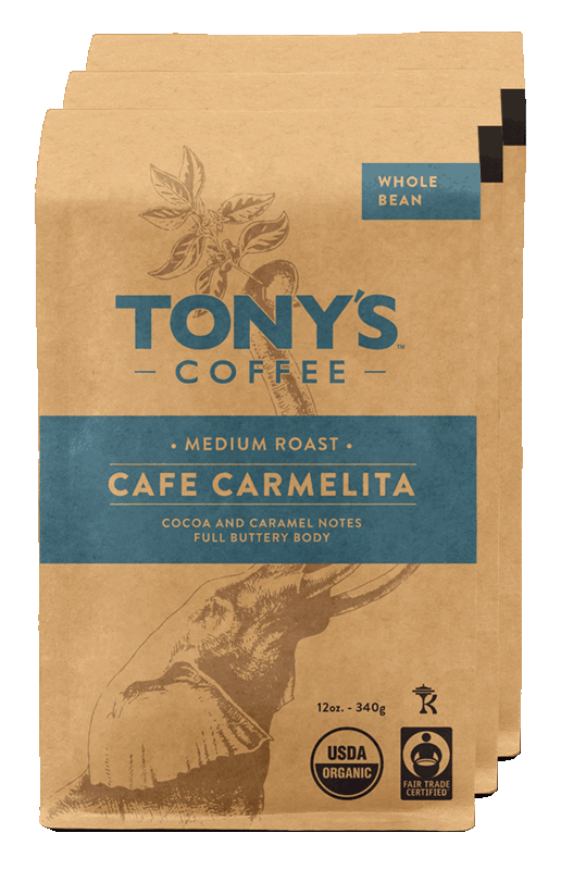 Rotating Image of Carmelita and Carmelita Decaf